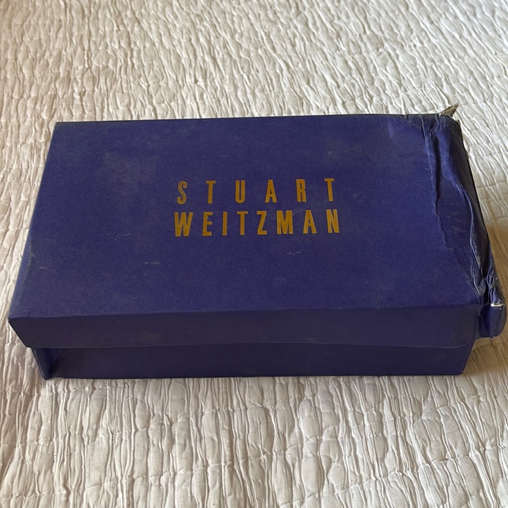 Stuart Weitzman Sahara Glitter 4” heels Size 11 M